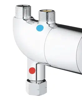 Svietidlá GROHE 34487000 - Termostatická ochrana proti popáleniu GROHTHERM MICRO chróm 34487000