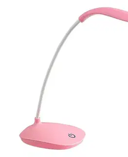 Lampy Rabalux 74236 - LED Stmievateľná stolná lampa BEDI LED/2W/5V ružová 74236