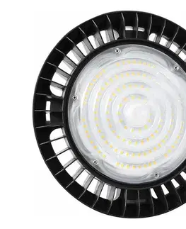 Svietidlá Greenlux LED stmievateľné priemyselné technické svietidlo GOLY PLUS HIGHBAY LED/100W/230V 4000K IP65 čierna 