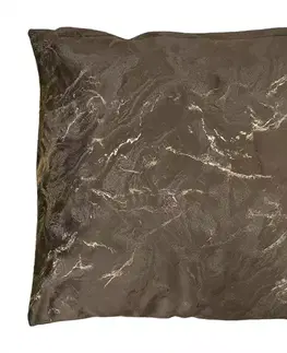 Dekoračné obliečky Obliečka Plain Velvet YX503 40x40cm hnedá