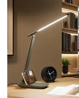 Lampy BRILAGI -LED Stmievateľná stolová lampa MODO LED/7W/230V 3000/4000/6500K antracit 004978