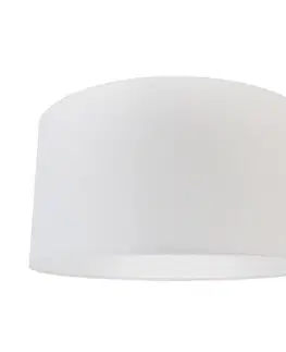 Tienidlo na lampu Látkové tienidlo biele 50/50/25
