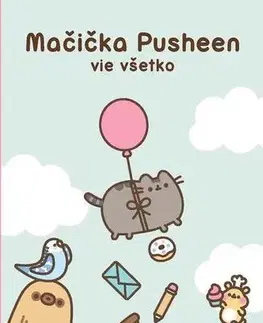 Komiksy Mačička Pusheen vie všetko - Claire Beltonová