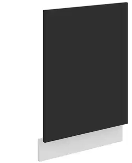 Dvierka a čelá zásuviek pre kuchynske skrinky Dvierka na umývačku Zm Aria-Bl/Wh Anti Fingerprint 570x446