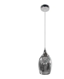 Svietidlá  Luster na lanku MARINA 1xE27/60W/230V chróm 31-60174