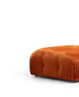 Taburety a podnožky Taburetka Bubble Pouffe - Orange