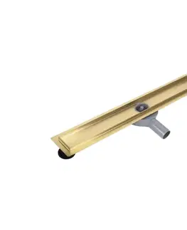 Svietidlá REA-G2738 - Odtokový žľab NEOX PRO 100 cm zlatý REA-G2738