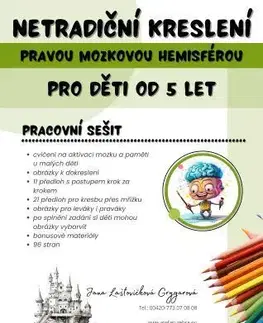 Pedagogika, vzdelávanie, vyučovanie Netradiční kreslení pravou mozkovou hemisférou