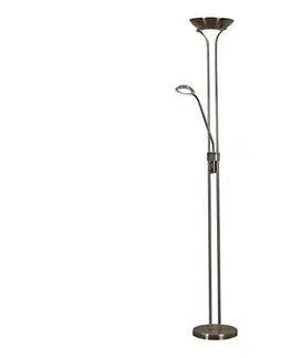 Lampy Searchlight EU5430AB - LED Stmievateľná stojacia lampa MOTHILD LED/18W+LED/5W/230V EU5430AB