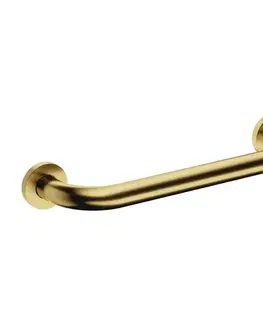 Držadlá k vani OMNIRES - UNI oporný držiak, 35 cm, brúsená mosadz UOP-35-MBSB