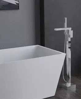 Kúpeľňové batérie MEXEN - Algar volněstojící vaňová baterie chróm 75733-00