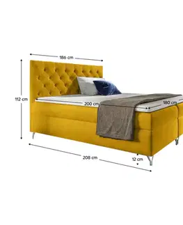 Boxspring Boxspringová posteľ GUINEVRA 5 Tempo Kondela