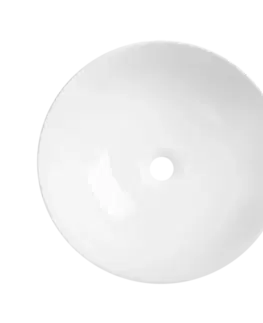 Umývadlá INVENA - Umývadlo na dosku TINOS TREND, 39,5 cm, čierna - biela CE-43-041-C
