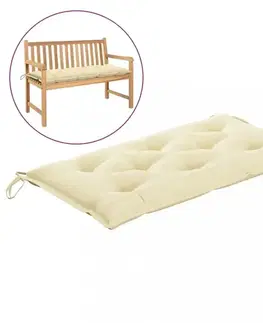 Záhradné sedáky Vodeodolná poduška na záhradnú lavicu 100 cm Dekorhome