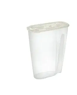 Dózy na potraviny Kinekus Dóza na sypké potraviny, plastová, 3L, 21,5x10,7x25,7cm "Nuvola" TONTARELLI