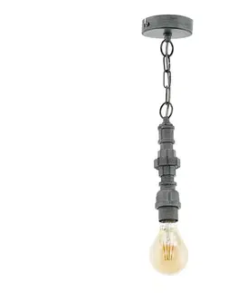 Svietidlá Eglo 49707 - Závesný luster na reťazi CHEPSTOW 1xE27/60W/230V 49707