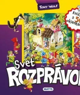 Leporelá, krabičky, puzzle knihy Svet rozprávok - neuvedený,Tony Wolf