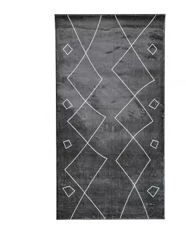 Moderné koberce Koberec Roxane Silk 0,8/1,5 104 hnedý
