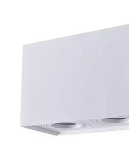 Svietidlá  Bodové svietidlo HADAR Q2 2xGU10/10W/230V biela 313133