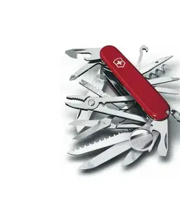 Camping a outdoor Victorinox - Multifunkčný vreckový nôž 9,1 cm/33 funkcií červená 1.6795