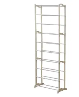 Botníky KONDELA Botis Typ 2 botník biela