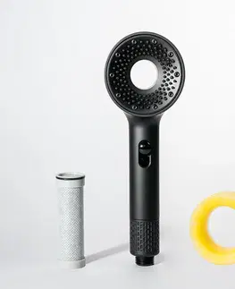 Sprchové hlavice Zenea Zenea Filtračná sprchová hlavica Čierna / Eco Balenie SH01
