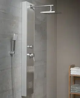Sprchy a sprchové panely Eisl - Sprchový panel s pákovou batériou TAHITI nerezová oceľ 60035