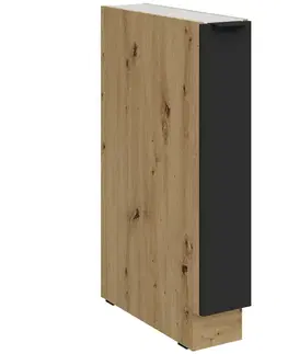Kuchynské skrinky stojace Kuchynská skrinka Aria-Bl/Ar Anti Fingerprint 15d Cargo Bb