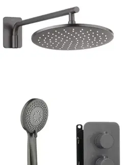 Kúpeľňové batérie DEANTE DEANTE - Therm titan - Sprchový set pod omietku, s termostatickou BOX BXYZDEBT