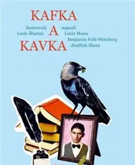 Česká beletria Kafka a kavka - Benjamin Folit-Weinberg,Jindřich Mann,Lucia Mann