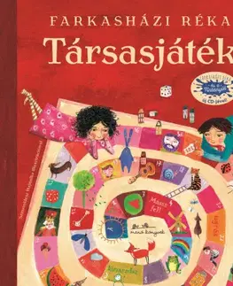 Rozprávky Társasjáték (könyv + CD) - Réka Farkasházi