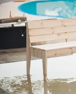 Záhradné lavice Záhradná lavica POOL Rojaplast