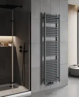 Radiátory do kúpeľne MEXEN - Hades vykurovací rebrík/radiátor 1800 x 500 mm, 843 W, antracit W104-1800-500-00-66