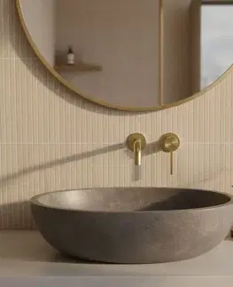 Kúpeľňové batérie REA - Podomietková umývadlová batéria Foster Brush Gold REA-B6443