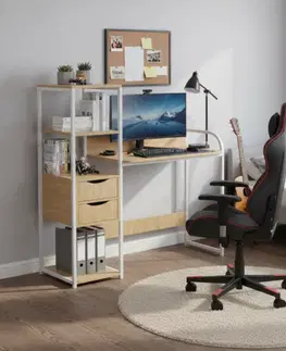 Písacie stolíky Písací stôl ELGIO  Tempo Kondela