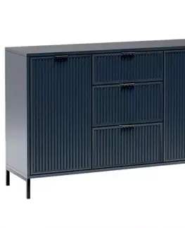 Komody do spálne Komoda LinkaStyles LS2 Indigo