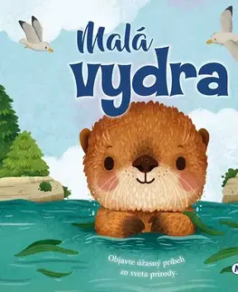 Leporelá, krabičky, puzzle knihy Malá vydra - Rose Harkness