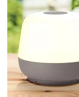 Lampy  LED Stmievateľná stolná lampa SAMBA LED/1,2W/5V USB 1200 mAh IP44 šedá 329394