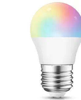 Žiarovky  B.V. LED RGBW Stmievateľná žiarovka G45 E27/6,5W/230V 2700-6500K Wi-Fi -  S10201FW1