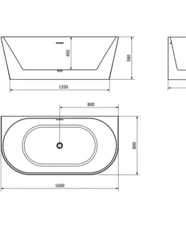Vane Mexen Oval, 160 x 80 cm 52671608000-55