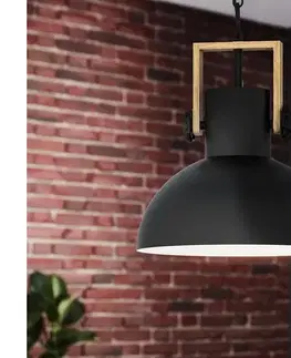 Svietidlá Eglo 43162 - Luster na reťazi LUBENHAM 1xE27/28W/230V 43162