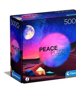 500 dielikov Relaxačné puzzle Starry Night Dream 500 Clementoni