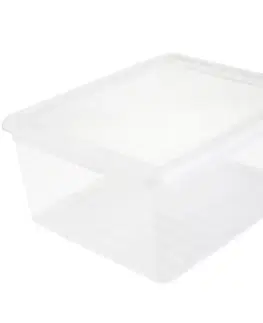 Prútené koše Plastový box Clearbox