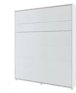 Postele Dig-net nábytok Sklápacia posteľ Lenart BED CONCEPT BC-13 biela | 180 x 200 cm