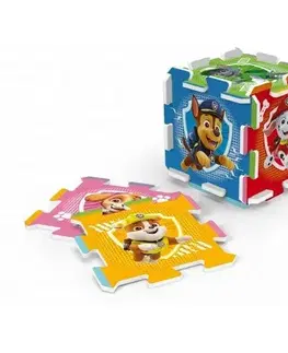Puzzle Penové puzzle Paw Patrol, 32x32x1cm 8 ks vo fólii