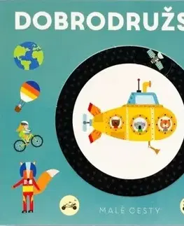 Leporelá, krabičky, puzzle knihy Malé cesty: Dobrodružstvo
