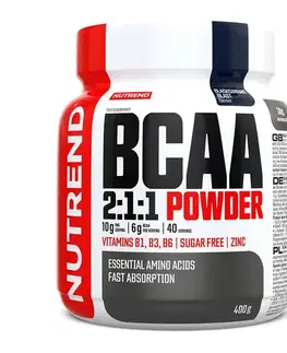 Aminokyseliny Práškový koncentrát Nutrend BCAA 2:1:1 Powder 400 g mango
