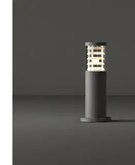 Záhradné lampy Ideal Lux - Vonkajšie svietidlo TRONCO 1xE27/42W/230V 40 cm IP65 antracit 248257