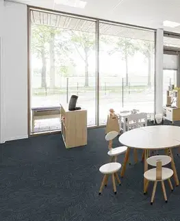 Frameweave FORBO Flotex Planks Frameweave Ink 142002