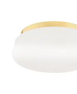 Svietidlá Argon 6142 - Stropné svietidlo OMBRA 3xE27/15W/230V zlatá/biela 6142